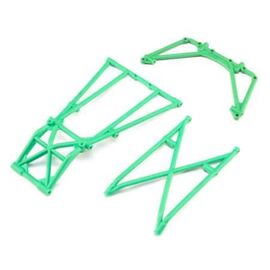 LEMLOS241043-Rear Cage and Hoop Bars, Green: LMT