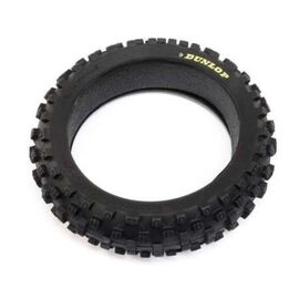 LEMLOS46009-Dunlop MX53 Rear Tire w/Foam, 60 Shor e: PM-MX