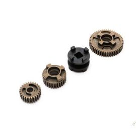 LEMAXI252017-SCX6 Lower Shaft Gear Set &amp; 2-Speed S lider