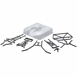 LEMAXIC0441-Roll Cage Flat Bed SCX10