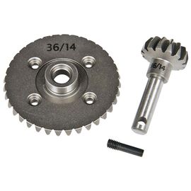 LEMAXIC3401-Heavy Duty Bevel Gear Set 36T/14T