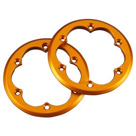 LEMAXIC8132-CNC 2.2&quot; Competition Beadlock Ring Orange (2)