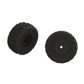 LEMARA550107-dBoots FIRETEAM Tire Set Glued (1 Pai r)