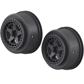 AR510096 SC 2.2/3.0 Wheel 14mm Hex Bl ack (2)