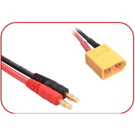 AB3040075-Charging Cable 4mm Bullet Plug - XT60 300mm