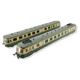SNCF RGP2 Train automoteur D 2 parties vert/jaune Ep.IV DCS
