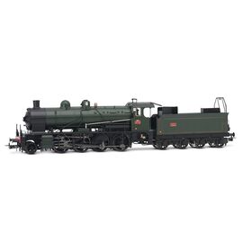 SNCF Locomotive à vapeur 140 C 133 vert/noir EST Ep.III DC