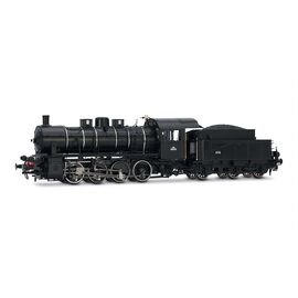 SNCF Locomotive à vapeur 040D noire Ep.III DC