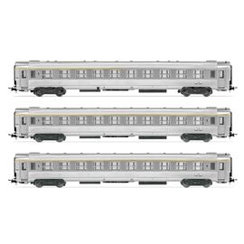 SNCF Coffret de 3 voitures La Mouette A9 A6 et A9t Ep IV