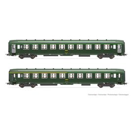 SNCF 2 voitures DEV AO A4c4B5c5 + B10c10 Ep IV