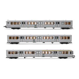 SNCF 3 RIB 70 wagons origine Ep IV