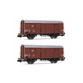 DB 2 wagons marchandises couverts Gs Ep IV