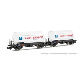 SNCF 2 Gaswagen 2-achsig AIR LIQUIDE Ep. IV-V