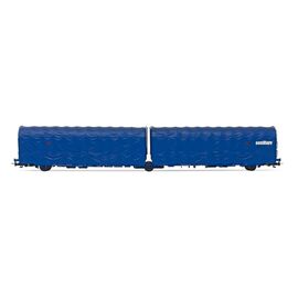 FS Planenwagen 3-achsig Las Aussiliare 144-4 Ep.IV