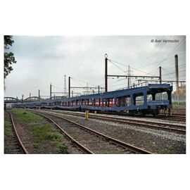 ARW02.HN4349-SNCB 2 Autotransportwagen DD DEV 66 DEV blau Ep VI