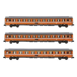 ARW02.HN4395-FS 3 Reisezugwagen Eurofima A+2B orange Ep. IV-V