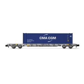 ARW02.HN6458-SNCF Containertragwg. Sgns Novatrans&nbsp; CMA CGM Ep V
