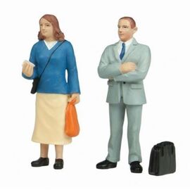 G-Scale Figur 2 Stehende Reisende