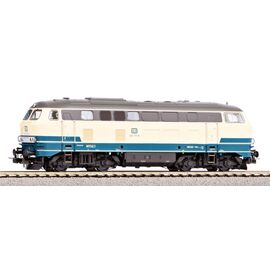 Locomotive diesel BR 216 bleu beige DB IV + DSS PluX22