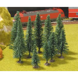 Sapins de Noël 10 pcs.