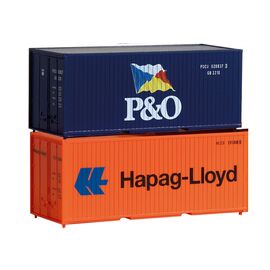 Lot de 3 conteneurs 20 Hapag Lloyd