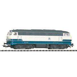 Locomotive diesel BR 218 DB beige-bleu IV + DSS 8 p&ocirc;les