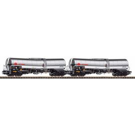 Coffret de 2 wagons-citernes chimiques Ermewa Ep.VI