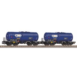 Coffret de 2 wagons-citernes Zaes Tankpol Logistics (PKP) Ep.V