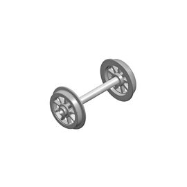 Jeu de roues à rayons isol. 10 5mm (2pcs) NEM 311.1