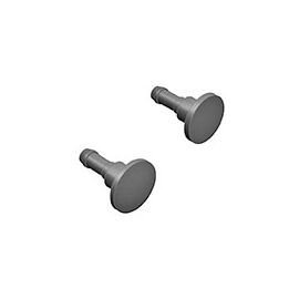 Jeu de tampons (2 pcs. plats 2 pcs. arrondis) épais