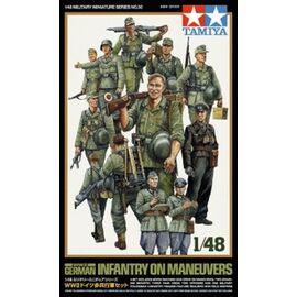 L'infanterie allemande en manœuvres