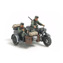 German Biker + Sidecar