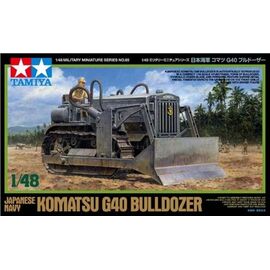Tracteur militaire Bulldozer Komatsu G40