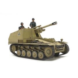 German Howitzer Guêpe italienne Front