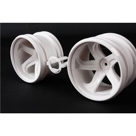 ARW10.54676-GF-01 White 5-Spoke Wheels