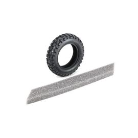 ARW10.54836-T3-01 Front Caramel Block Tire