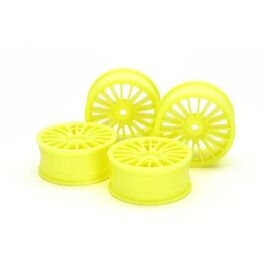 ARW10.54852-Med. Nar.18-Spoke Wheels (24mm,0) 4 pcs yellow