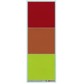 ARW10.54974-Clear Color Stickers (red, orange, red)