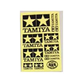 Autocollant logo TAMIYA clair