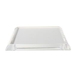 Plaque d'affichage Acrlyic Carré 100x100x8mm