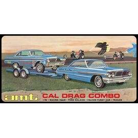 Drag Combo 64 Galaxie AWB Falcon u.Trailer