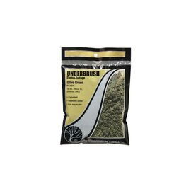 Beflockungsmaterial olivgün