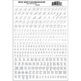 Lettres + chiffres Vieil anglais + écriture s.