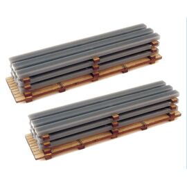 2 x charges d'acier