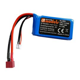 Accu LiPo 7 4V 1500mAh avec T-Plug