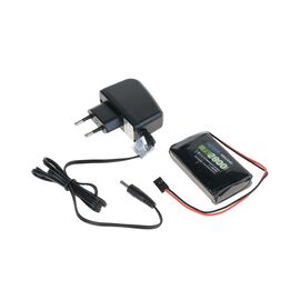Set LiPo Akku + Lader 7.4V 2800mAh