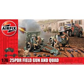 25PDR Field Gun + Quad