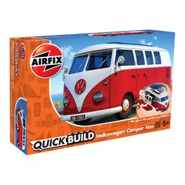 QUICKBUILD VW Camper Van - Red