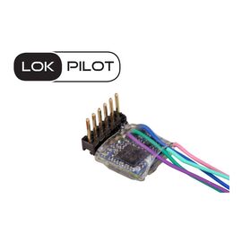 LokPilot 5 micro DCC 6 broches à angle droit