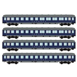 4tlg. TOUROPA Set 1 DB Ep.IIIb 2xBcm53/2xBcm53-60